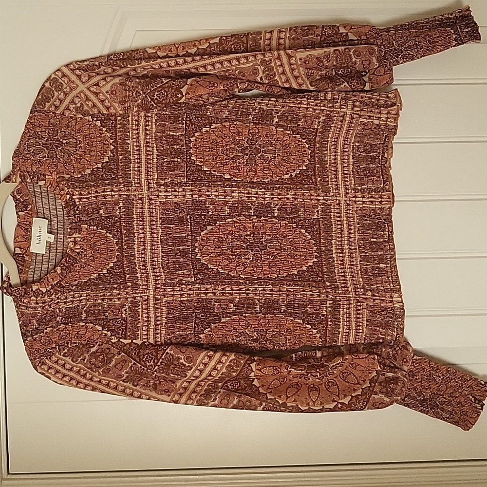 Bohme Size Small Smocked Blouse